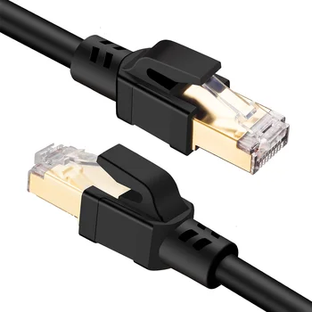Cat8 Ethernet SFTP For Router Copper Gigabit Modem Network Internet Cables Switch Boxes 40Gbps 2GHz Waterproof Anti Interference
Cat8 Ethernet SFTP For Router Copper Gigabit Modem Network Internet Cables Switch Boxes 40Gbps 2GHz Waterproof Anti Interference