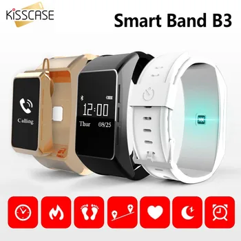 KISSCASE Bluetooth Earphone Smart Watch 2 IN 1 Heart Rate Monitor Pedometer Blood Pressure Smart Bracelet Fitness Tracker Watch
KISSCASE Bluetooth Earphone Smart Watch 2 IN 1 Heart Rate Monitor Pedometer Blood Pressure Smart Bracelet Fitness Tracker Watch