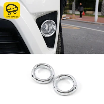 CarManGo for Toyota RAV4 2016 2017 2018 Car Styling Front Fog Light Circle Cover Trim Frame Sticker Chrome Exterior Accessories
CarManGo for Toyota RAV4 2016 2017 2018 Car Styling Front Fog Light Circle Cover Trim Frame Sticker Chrome Exterior Accessories