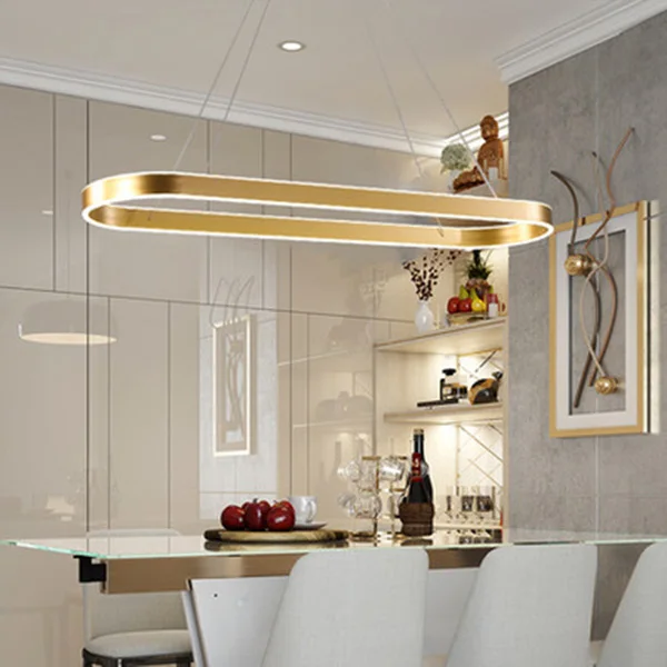 Simple Modern Led Atmospheric Office Meeting Room Studio Chandelier Oval Bar Counter Rectangular Golden Chandelie
Simple Modern Led Atmospheric Office Meeting Room Studio Chandelier Oval Bar Counter Rectangular Golden Chandelie