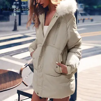 2020 Korean winter jacket women thick cotton parka fur collar hooded coat casual loose coat basic jacket zipper jacket warm
2020 Korean winter jacket women thick cotton parka fur collar hooded coat casual loose coat basic jacket zipper jacket warm