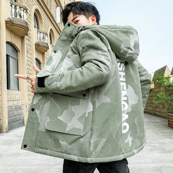 Men's cotton han edition of winter coat down cotton-padded jacket man popular logo brief paragraph winter jacket coat camouflage
Men's cotton han edition of winter coat down cotton-padded jacket man popular logo brief paragraph winter jacket coat camouflage