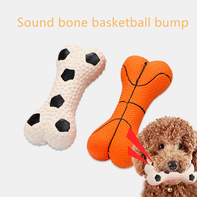 

Pet Dog Bite Toys Dog Puppy Chew Toy Squeaker Squeaky Sound Toys Mini Bone Shape Chewing Tool Safety Funny Pets Toy