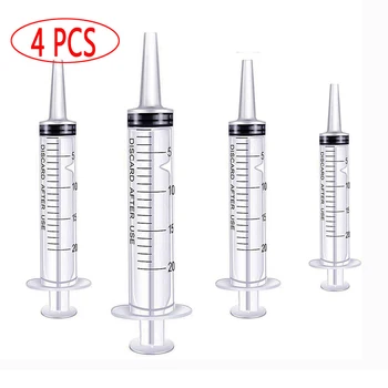 4PCS/lot 20ML Plastic Syringe With Measurement Large Syringe For Refilling Soft Lipgloss tube
4PCS/lot 20ML Plastic Syringe With Measurement Large Syringe For Refilling Soft Lipgloss tube