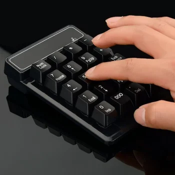 2.4GHz Mini USB Wireless Numeric Keypad 19 Keys Number Pad Numpad Receiver For Windows XP/7/ 8 Laptop PC Computer VDX99
2.4GHz Mini USB Wireless Numeric Keypad 19 Keys Number Pad Numpad Receiver For Windows XP/7/ 8 Laptop PC Computer VDX99