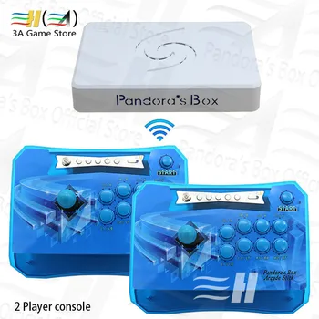 New 2 Players Pandora's Box 6 1300 in 1 Wireless Arcade Stick Controller Panel Fighting USB/HDMI/VGA Connected to PC PS3 TV
New 2 Players Pandora's Box 6 1300 in 1 Wireless Arcade Stick Controller Panel Fighting USB/HDMI/VGA Connected to PC PS3 TV