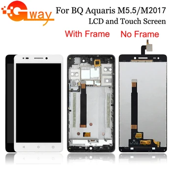 5.5" For BQ Aquaris M5.5/BQ Aquaris M2017 LCD Display + Touch Screen Digitizer Assembly With Frame For BQ M5.5 LCD Panel Tactil
5.5" For BQ Aquaris M5.5/BQ Aquaris M2017 LCD Display + Touch Screen Digitizer Assembly With Frame For BQ M5.5 LCD Panel Tactil