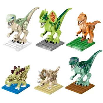 Jurassic 3Pcs Random Dinosaurs park Pterosauria Triceratops Indomirus T-Rex World Figures Brand Bricks Toys Building Blocks
Jurassic 3Pcs Random Dinosaurs park Pterosauria Triceratops Indomirus T-Rex World Figures Brand Bricks Toys Building Blocks