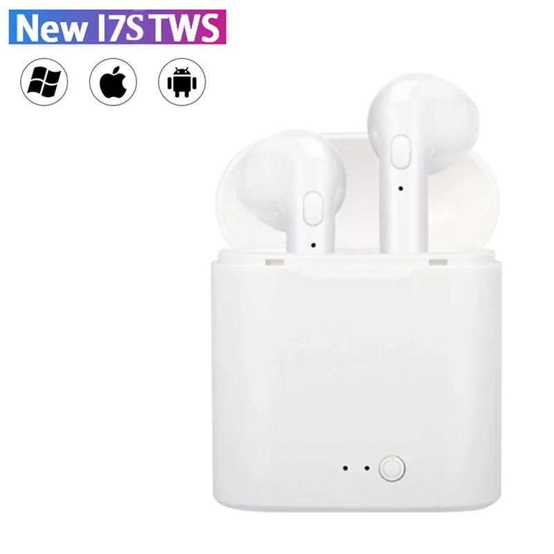 I7s TWS Bluetooth 5 0 наушники настоящие беспроводные гарнитура Eirpods с микрофоном Стерео