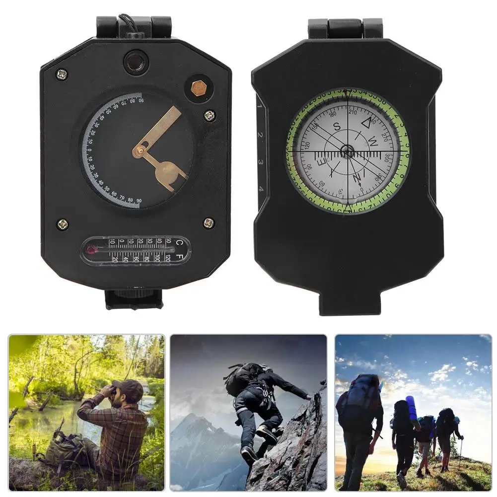 Multifunction Compass Portable Mini Ranging Slope Measurement Thermometer Tourist Navigator Travel Hunting Forest Barometer
Multifunction Compass Portable Mini Ranging Slope Measurement Thermometer Tourist Navigator Travel Hunting Forest Barometer