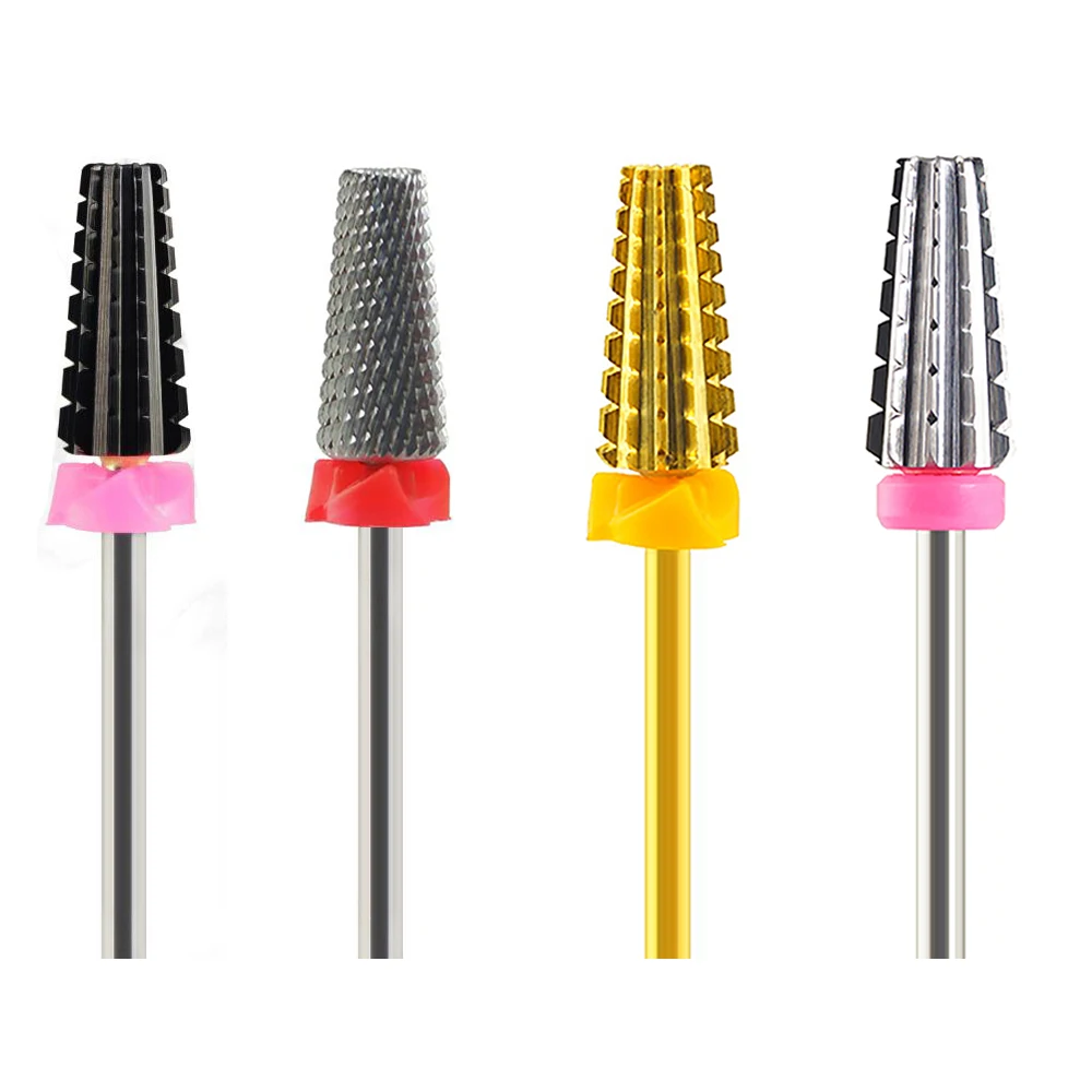 High Quality 10PCS/Typhoon Bit Fastest Remove Acrylics&Gels Gold/Silver/Black bits Carbide Nail Drill Bits
High Quality 10PCS/Typhoon Bit Fastest Remove Acrylics&Gels Gold/Silver/Black bits Carbide Nail Drill Bits