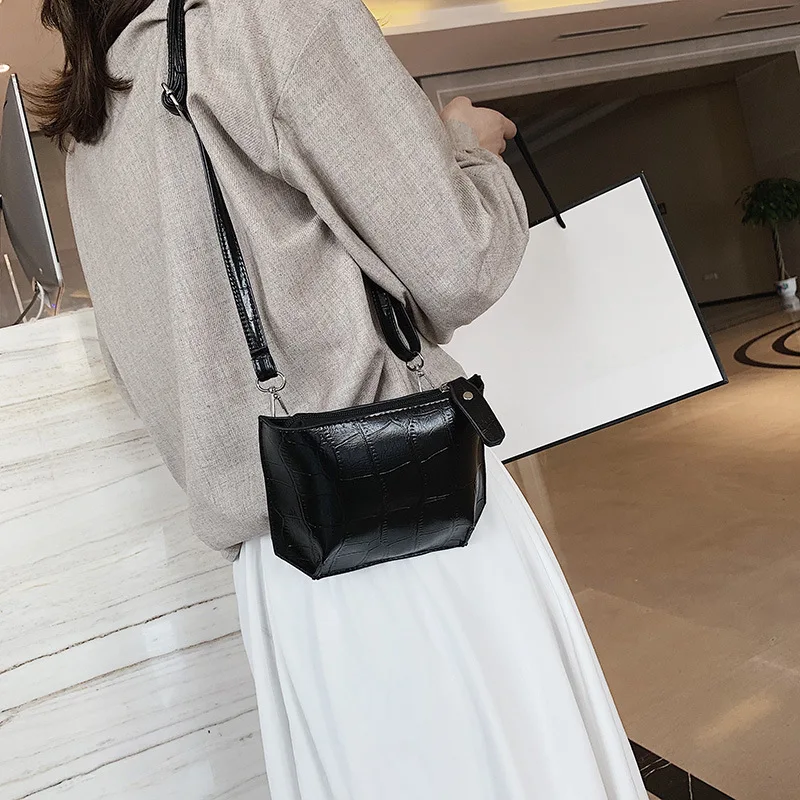 Bag Women's 2019 New Style Fashion Fashion Japanese And Korean Style Crossbody Bag Versatile Crocodile Pattern Shell Bag
Bag Women's 2019 New Style Fashion Fashion Japanese And Korean Style Crossbody Bag Versatile Crocodile Pattern Shell Bag