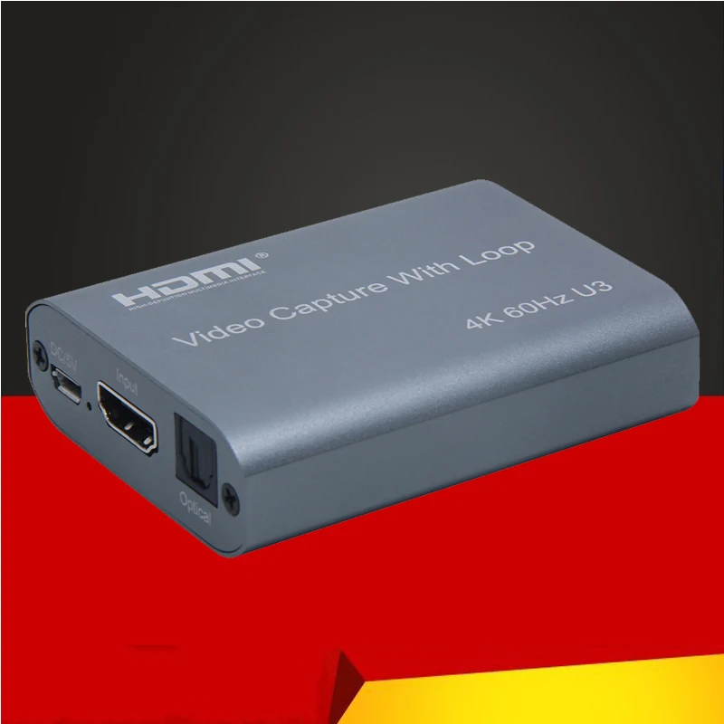 4K 60 Гц USB 3,0 оптический выход карта захвата видео 1080P 60fps HDMI видео Захват коробка для PS4 игр запись прямой трансляции
4K 60 Гц USB 3,0 оптический выход карта захвата видео 1080P 60fps HDMI видео Захват коробка для PS4 игр запись прямой трансляции