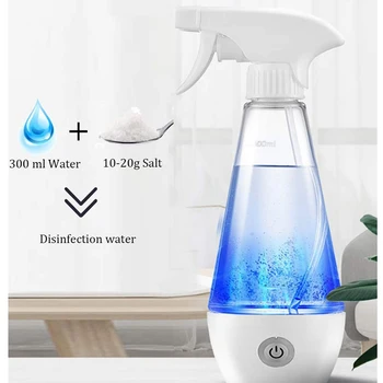 USB Self-Made Disinfectant Liquid Making Machine Hypochlorous Generator Disinfection Water Maker Clean Air Spray Home Supplies
USB Self-Made Disinfectant Liquid Making Machine Hypochlorous Generator Disinfection Water Maker Clean Air Spray Home Supplies