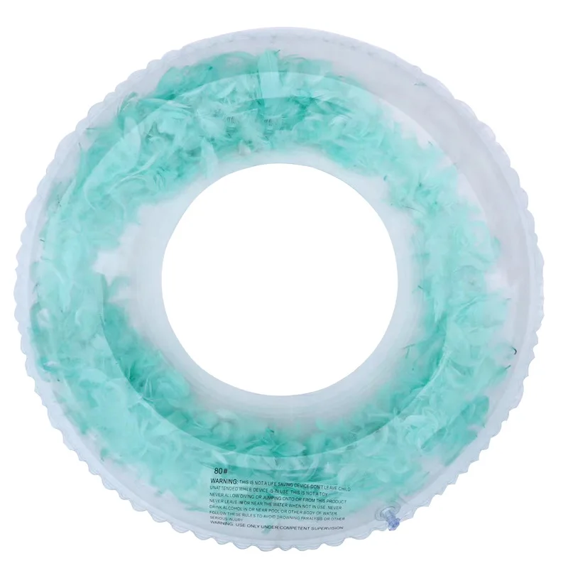 60/70/80/90 Inflatable Feathers Swimming Circel Ring For Adults Kids Pool Float Air Mattress Buoy Beach Toys Water Fun
60/70/80/90 Inflatable Feathers Swimming Circel Ring For Adults Kids Pool Float Air Mattress Buoy Beach Toys Water Fun