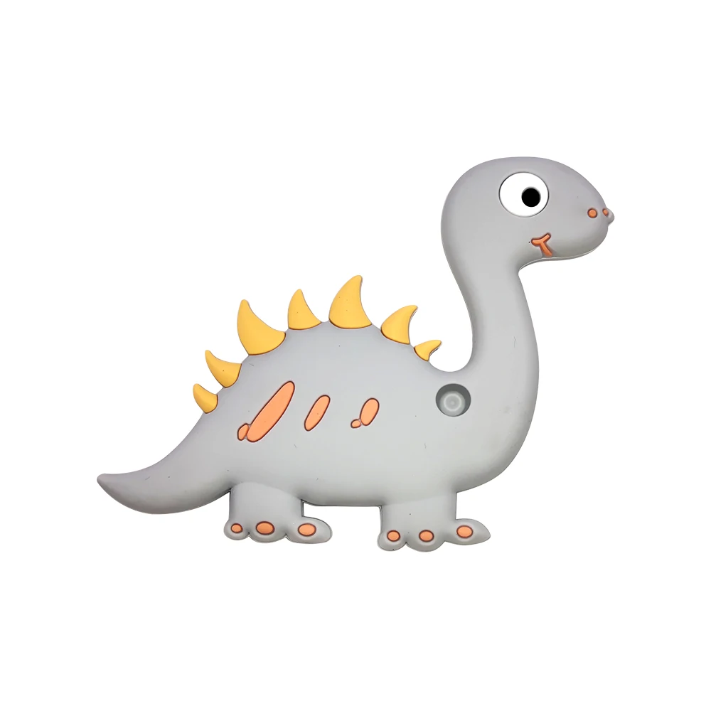 Food Grade Silicone Teethers Animal Dinosaur Baby Ring Teether Infant Baby Silicone Chew Charms Kids Teething Toddler Toys Gift
Food Grade Silicone Teethers Animal Dinosaur Baby Ring Teether Infant Baby Silicone Chew Charms Kids Teething Toddler Toys Gift