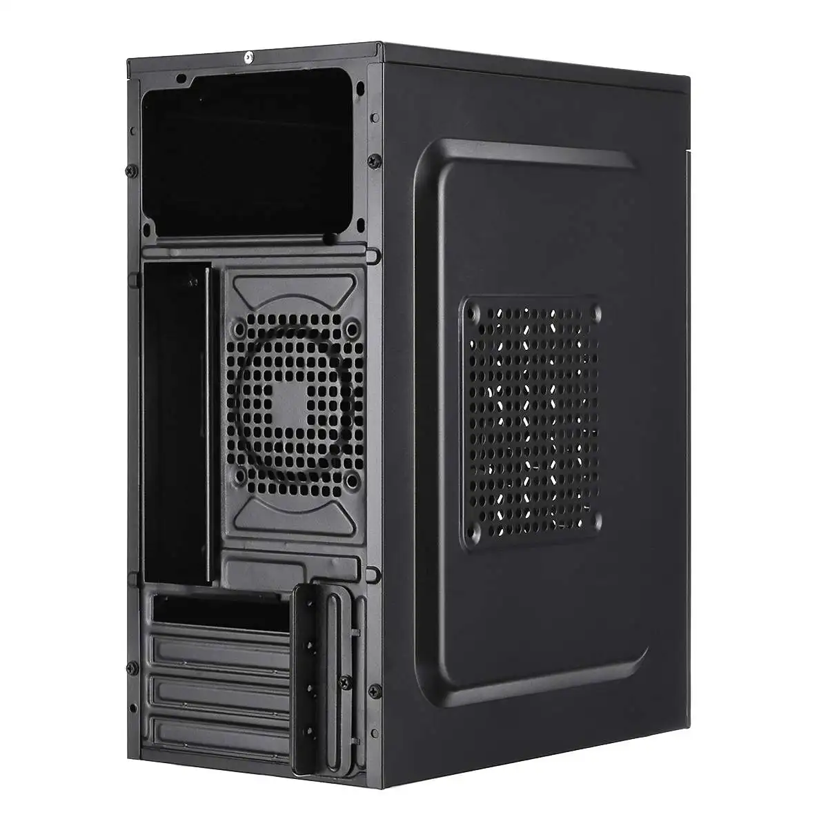 New Computer Chassis Mini PC Case USB2.0 Chassis Support 3.5HHD 2.5SSDS CPU Radiator Compatible with Micro/ ITX Motherboard New Computer Chassis Mini PC Case USB2.0 Chassis Support 3.5HHD 2.5SSDS CPU Radiator Compatible with Micro/ ITX Motherboard