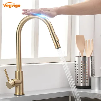 VOGVIGO Smart Touch Kitchen Faucets Crane for Sensor Kitchen Water Tap Sink Mixer Touch Faucet Sensor Water Mixer Accessories
VOGVIGO Smart Touch Kitchen Faucets Crane for Sensor Kitchen Water Tap Sink Mixer Touch Faucet Sensor Water Mixer Accessories