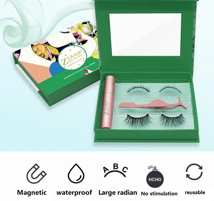 2 pairs/kit magnetic eyeliner False eyelashes with 5 magnets natural Extension eyelashes glue free
2 pairs/kit magnetic eyeliner False eyelashes with 5 magnets natural Extension eyelashes glue free