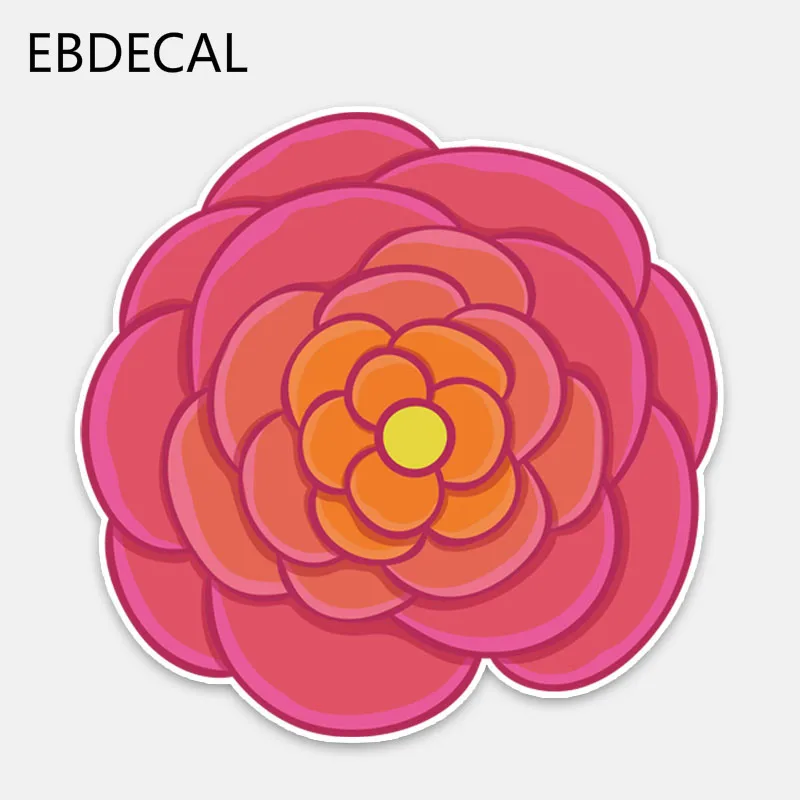 Ebdeckle Camellia машина бампер окно настенные переводные наклейки для чемодана DIY Декор