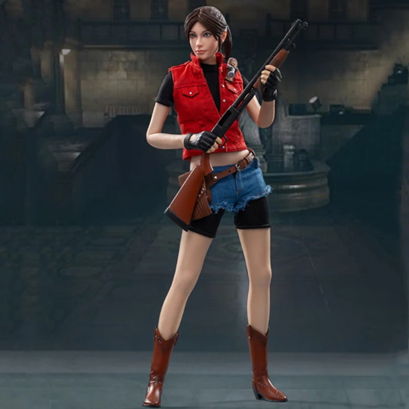 1/6 Scale Action Figure Claire Redfield 2.0 movable female soldier puppet model 12" Full Set doll toy Collectible FS023
1/6 Scale Action Figure Claire Redfield 2.0 movable female soldier puppet model 12" Full Set doll toy Collectible FS023
