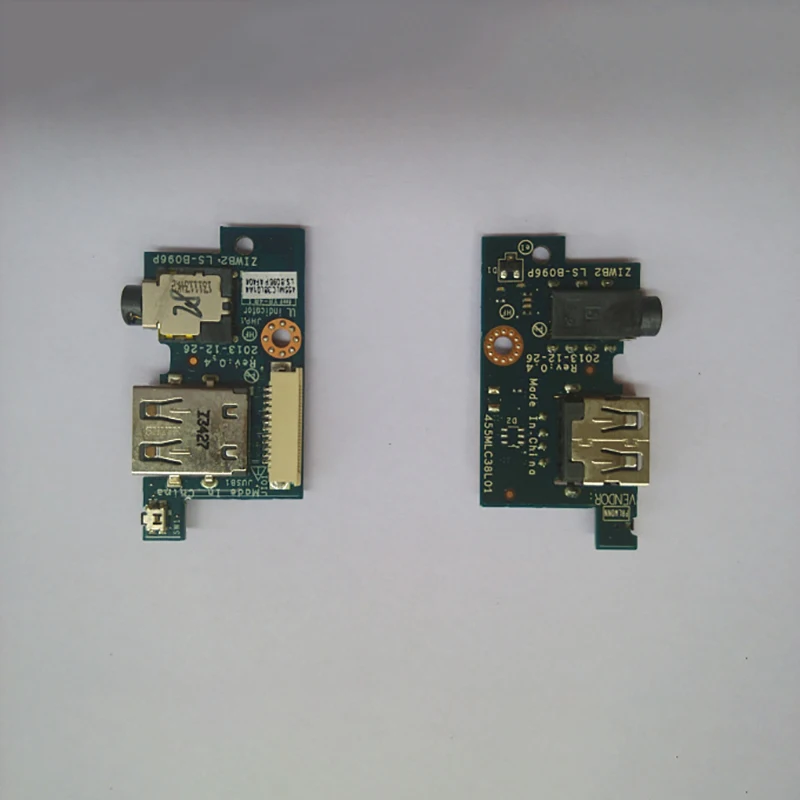 Laptop computer audio small board for Lenovo B50 B50-30 B50-45 B50-70 USB small board interface LS-B096P Laptop computer audio small board for Lenovo B50 B50-30 B50-45 B50-70 USB small board interface LS-B096P