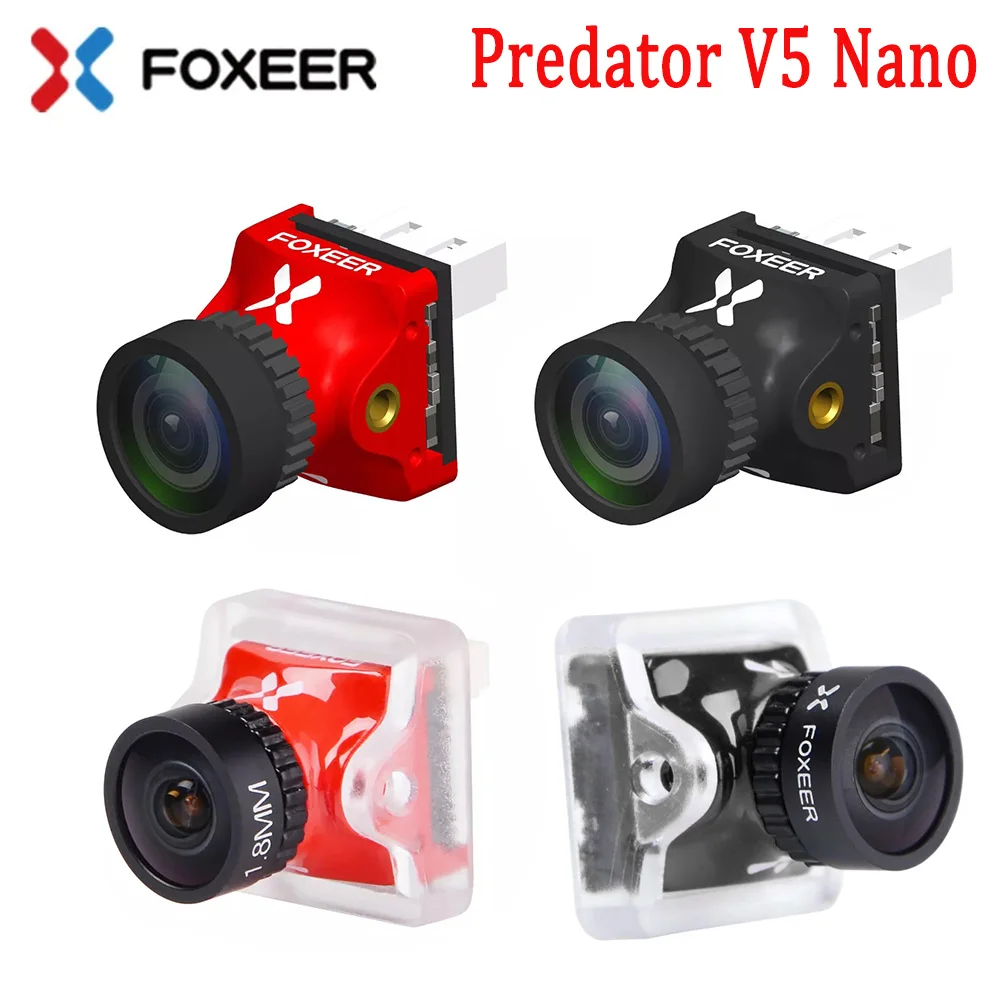 Камера-Дрон Foxeer Predator 5 1 7 ТВЛ мм с задержкой 4 мс | Игрушки и хобби