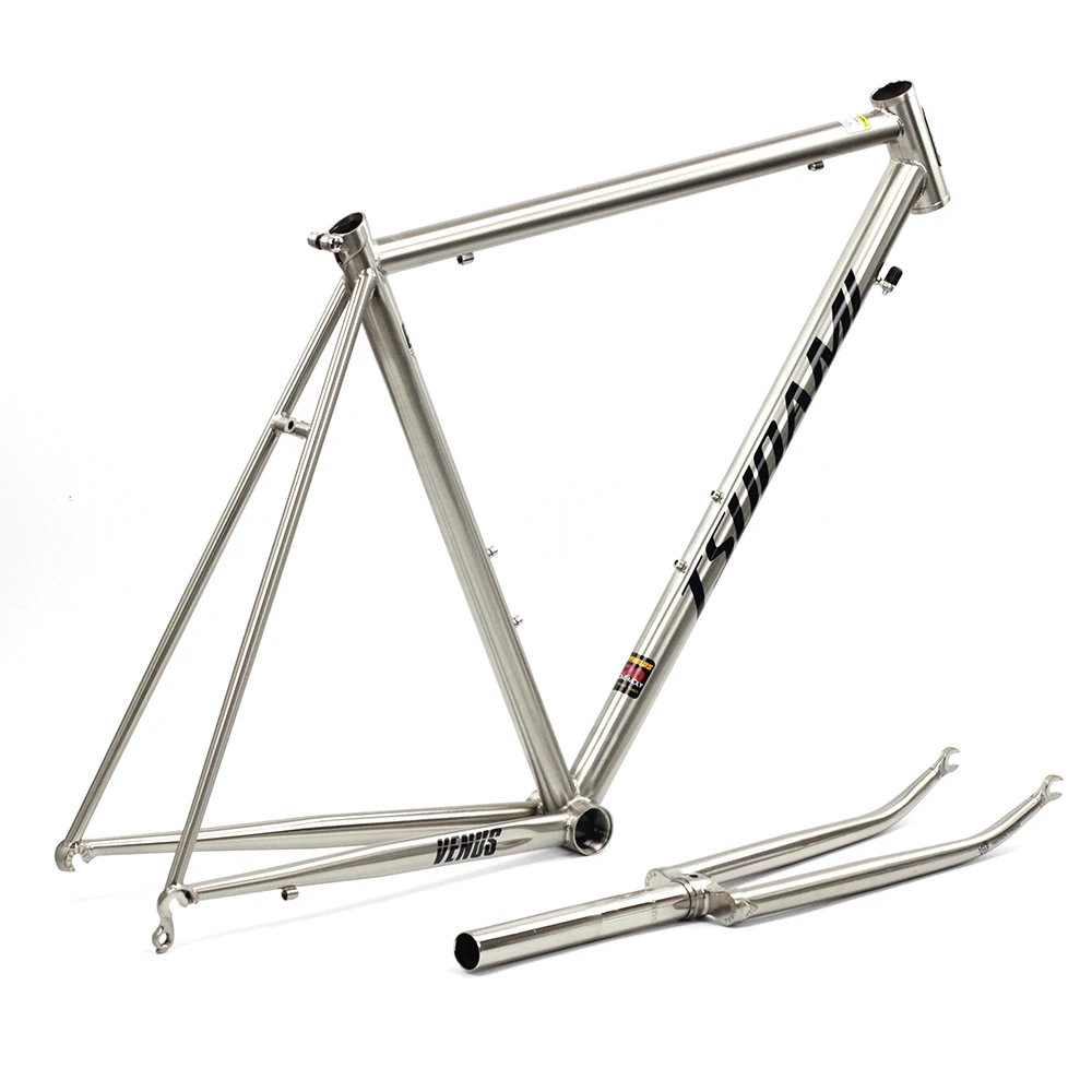Venus Reynolds 520 Frame Fork with 4130 Chrome Steel Road Bike 700C Classic Frameset Bicycle Parts
Venus Reynolds 520 Frame Fork with 4130 Chrome Steel Road Bike 700C Classic Frameset Bicycle Parts