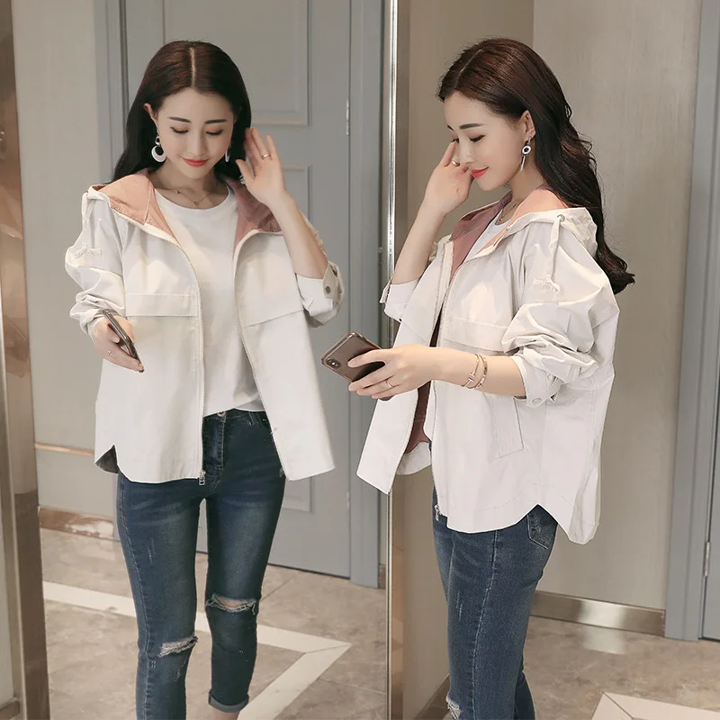 2018 Spring And Autumn New Style WOMEN'S Dress Korean-style Long Sleeve Loose-Fit Students BF Short Spring Short Jacket Original
2018 Spring And Autumn New Style WOMEN'S Dress Korean-style Long Sleeve Loose-Fit Students BF Short Spring Short Jacket Original