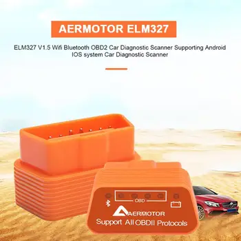 ELM327 V1.5 Wifi Bluetooth OBD2 Car Diagnostic Scanner Supporting Android IOS system Car Diagnostic Scanner
ELM327 V1.5 Wifi Bluetooth OBD2 Car Diagnostic Scanner Supporting Android IOS system Car Diagnostic Scanner