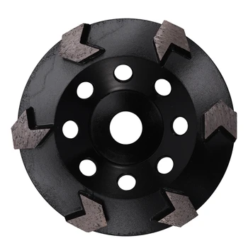 6Inch Diamond Grinding Cup Wheel for Concrete Angle Grinders 5/8 inch-11 Threads 
6Inch Diamond Grinding Cup Wheel for Concrete Angle Grinders 5/8 inch-11 Threads