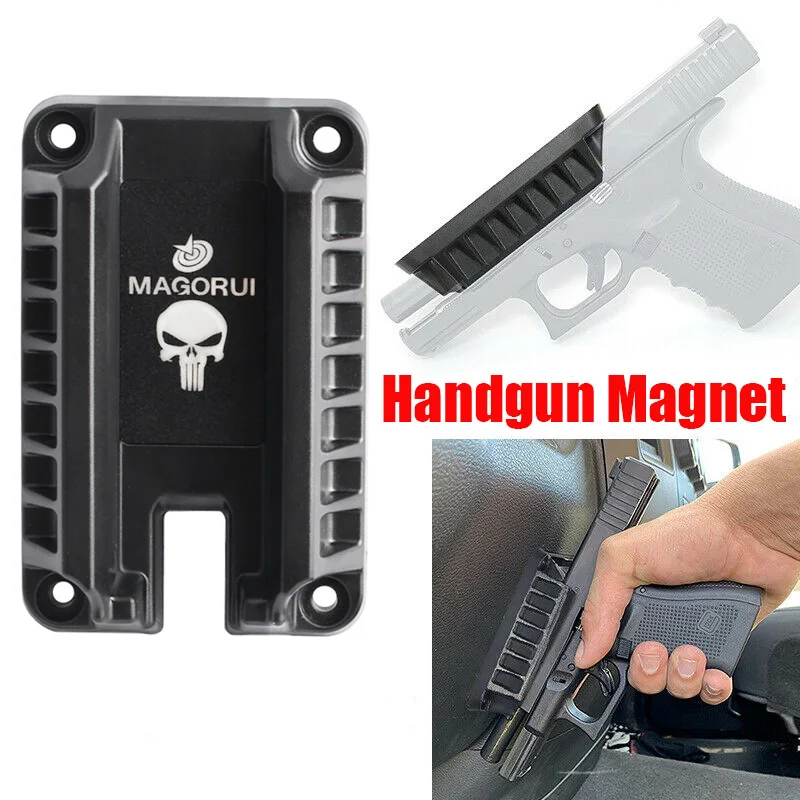 Magorui Gun Magnet Mount Magnetic Flat Top Handgun Mount Concealed Tactical Firearm Accessories For Glock Sig XD M&P Ruger
Magorui Gun Magnet Mount Magnetic Flat Top Handgun Mount Concealed Tactical Firearm Accessories For Glock Sig XD M&P Ruger