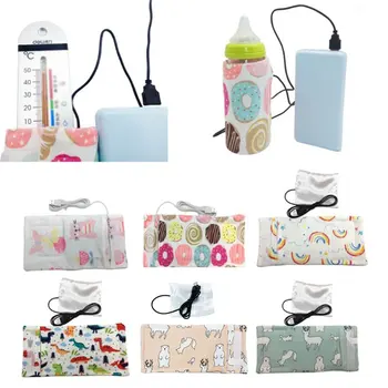 USB Milk Water Warmer Travel Stroller Insulated Bag Baby Nursing Bottle Heater practical portable 
USB Milk Water Warmer Travel Stroller Insulated Bag Baby Nursing Bottle Heater practical portable