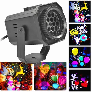 Christmas Led Snowflake Projection Lamp Colorful Rotating Laser Stage Light Projection Light Christmas Card Film
Christmas Led Snowflake Projection Lamp Colorful Rotating Laser Stage Light Projection Light Christmas Card Film