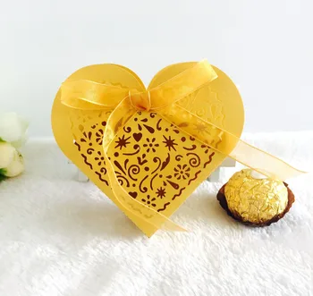 50pcs Delicate Laser Cutting Heart Shape Love Candy Box Wedding Birthday Favors Gifts Box For Party Decor Supplies Favors Bags
50pcs Delicate Laser Cutting Heart Shape Love Candy Box Wedding Birthday Favors Gifts Box For Party Decor Supplies Favors Bags