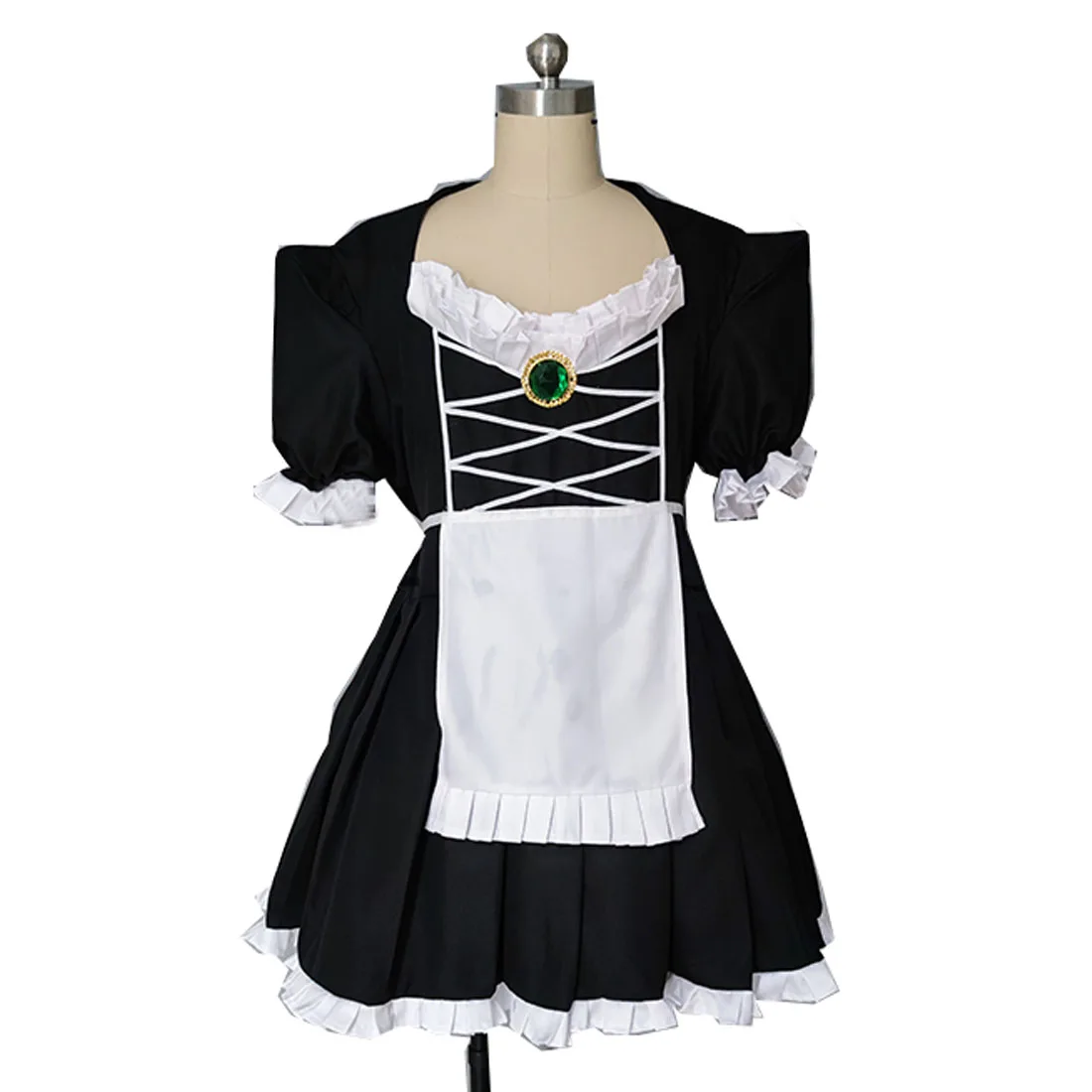 

2021 Anime VTuber Hanabatake Chaika Cosplay Costume Cute Maid Dress Unisex Activity Party Role Play Clothing Custom-Make Any Siz