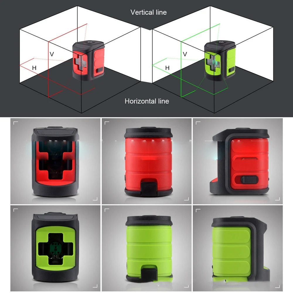 Automatically Laser Level Horizontal Vertical Cross Line Red and Green Level Beam Portable Mini Waterproof Laser Level Tools
Automatically Laser Level Horizontal Vertical Cross Line Red and Green Level Beam Portable Mini Waterproof Laser Level Tools