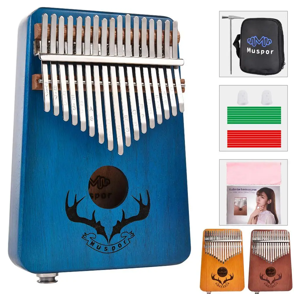17 keys EQ Kalimba Mahogany Thumb Single Board Piano Kalimba Finger Piano with Electric Pickup Tuner Hammer For Beginner
17 keys EQ Kalimba Mahogany Thumb Single Board Piano Kalimba Finger Piano with Electric Pickup Tuner Hammer For Beginner
