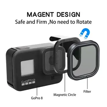 TELESIN CPL Magnetic Filter Set Lens Protector CPL Filter for Gopro Hero 8 Black Action Camera Accessories Hot
TELESIN CPL Magnetic Filter Set Lens Protector CPL Filter for Gopro Hero 8 Black Action Camera Accessories Hot