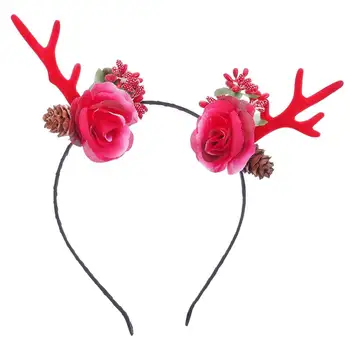 1Pc Headdress Festival Flower Holiday Pine Cone Antler Xmas Christmas Headband Headpiece Headwear Hair Hoop for Decoration
1Pc Headdress Festival Flower Holiday Pine Cone Antler Xmas Christmas Headband Headpiece Headwear Hair Hoop for Decoration