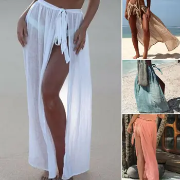 Fashion Women Bikini Bandage See Through Sexy Cover Up Swimwear Sheer Beach Maxi Wrap Skirt Sarong Dress
Fashion Women Bikini Bandage See Through Sexy Cover Up Swimwear Sheer Beach Maxi Wrap Skirt Sarong Dress
