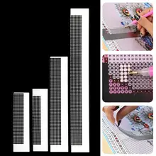 Stainless Steel Diamond painting Net Ruler Painting Ruler Diamond Painted Ruler 50 Grids141mm DIY Needlework Tool Accessory
Stainless Steel Diamond painting Net Ruler Painting Ruler Diamond Painted Ruler 50 Grids141mm DIY Needlework Tool Accessory
