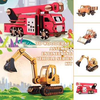Laser Cutting 3D Wooden Puzzle Jigsaw Vehicle Fighting Truck DIY Assembly Kids Educational Wooden Toys for Children Boys
Laser Cutting 3D Wooden Puzzle Jigsaw Vehicle Fighting Truck DIY Assembly Kids Educational Wooden Toys for Children Boys