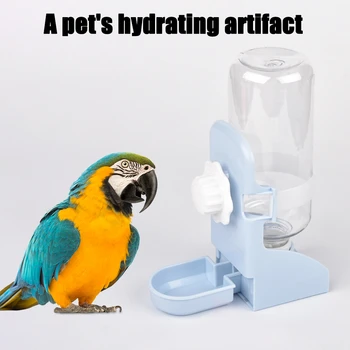 500ML Parrot Bird Drinker Food Automatic Feeder Bowl Hanging Water Drinking Dispenser Pet Supplies for Pigeon Rabbit Cat Dog
500ML Parrot Bird Drinker Food Automatic Feeder Bowl Hanging Water Drinking Dispenser Pet Supplies for Pigeon Rabbit Cat Dog