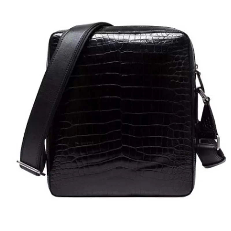 ourui new true crocodile men bag crocodile leather Single shoulder bag black Men bag new arrival
ourui new true crocodile men bag crocodile leather Single shoulder bag black Men bag new arrival