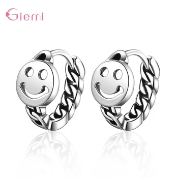 Fast Shipping Wedding Jewelry Accessory 925 Sterling Silver Smile Earring Hoops For Women Bridal Hot Fashion Smile Earring
Fast Shipping Wedding Jewelry Accessory 925 Sterling Silver Smile Earring Hoops For Women Bridal Hot Fashion Smile Earring