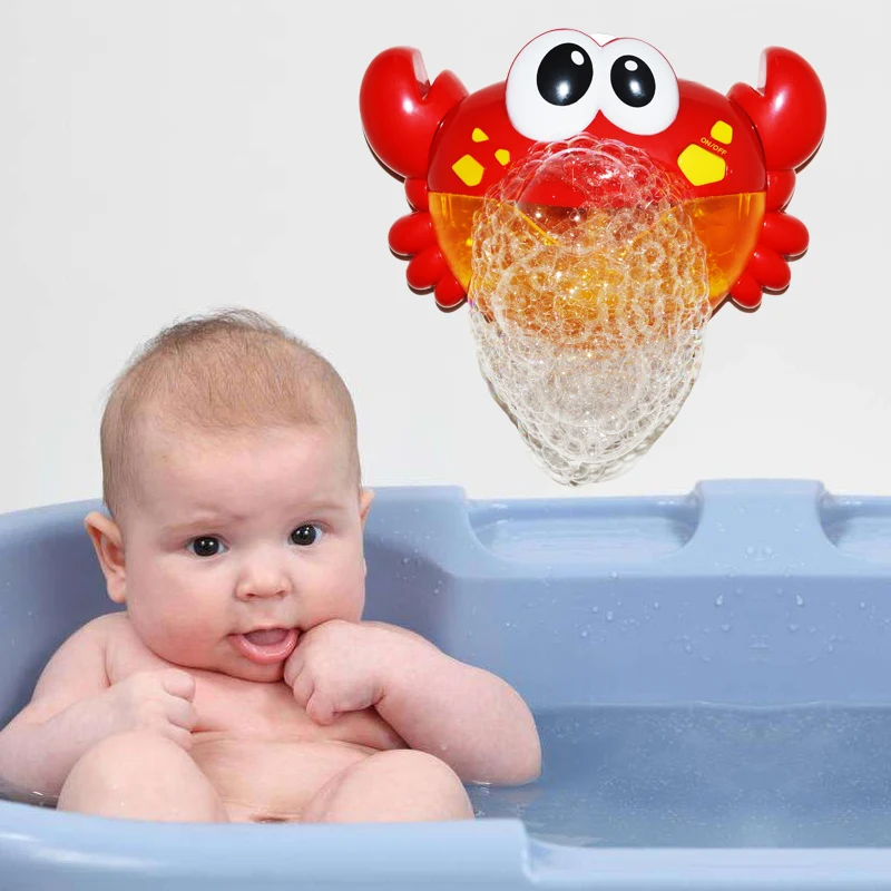 crabe souffleur de bulle pour le bain™  Bubble Crabs Baby Bath ToyBat – le  tit chou de maman