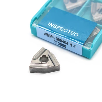 10pcs WNMG080404 R-C CT3000 Internal Turning Tools Cermet Grade Carbide insert Lathe cutter Tool Tokarnyy turning insert
10pcs WNMG080404 R-C CT3000 Internal Turning Tools Cermet Grade Carbide insert Lathe cutter Tool Tokarnyy turning insert