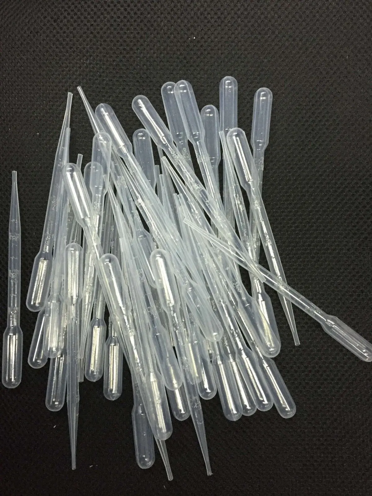 Lots 100Pcs 0.2ml/0.5ml/1ml/2ml/3ml Disposable Transparent Plastic Dropper Transfer Pipettes Fit Perfume Liquid Etc
Lots 100Pcs 0.2ml/0.5ml/1ml/2ml/3ml Disposable Transparent Plastic Dropper Transfer Pipettes Fit Perfume Liquid Etc