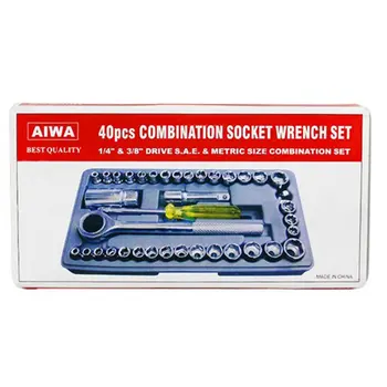 40-piece Household Car Combination Set Hardware Toolbox Maintenance Combination Digital Display Tool Set
40-piece Household Car Combination Set Hardware Toolbox Maintenance Combination Digital Display Tool Set